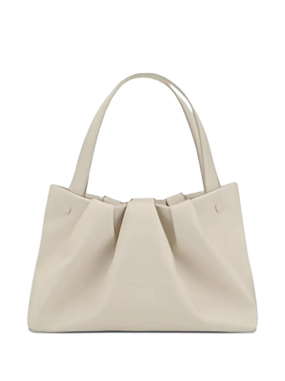 Themoirè Athena top-handle tote bag Beige