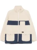 Fay colour-block jacket - Neutrals