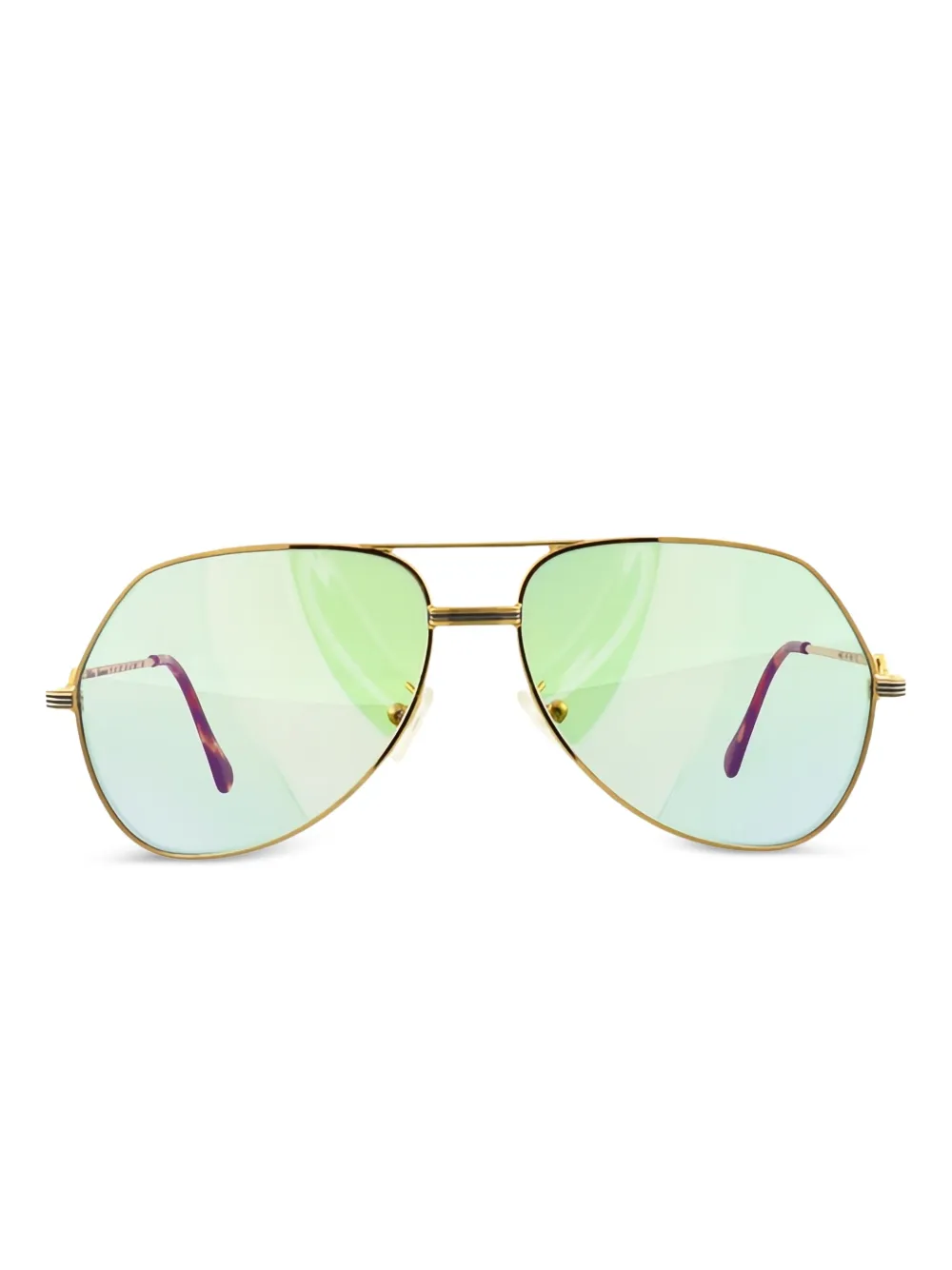 Hilton pilot-frame sunglasses - ゴールドトーン Hilton pilot-frame sunglasses - ゴールドトーン