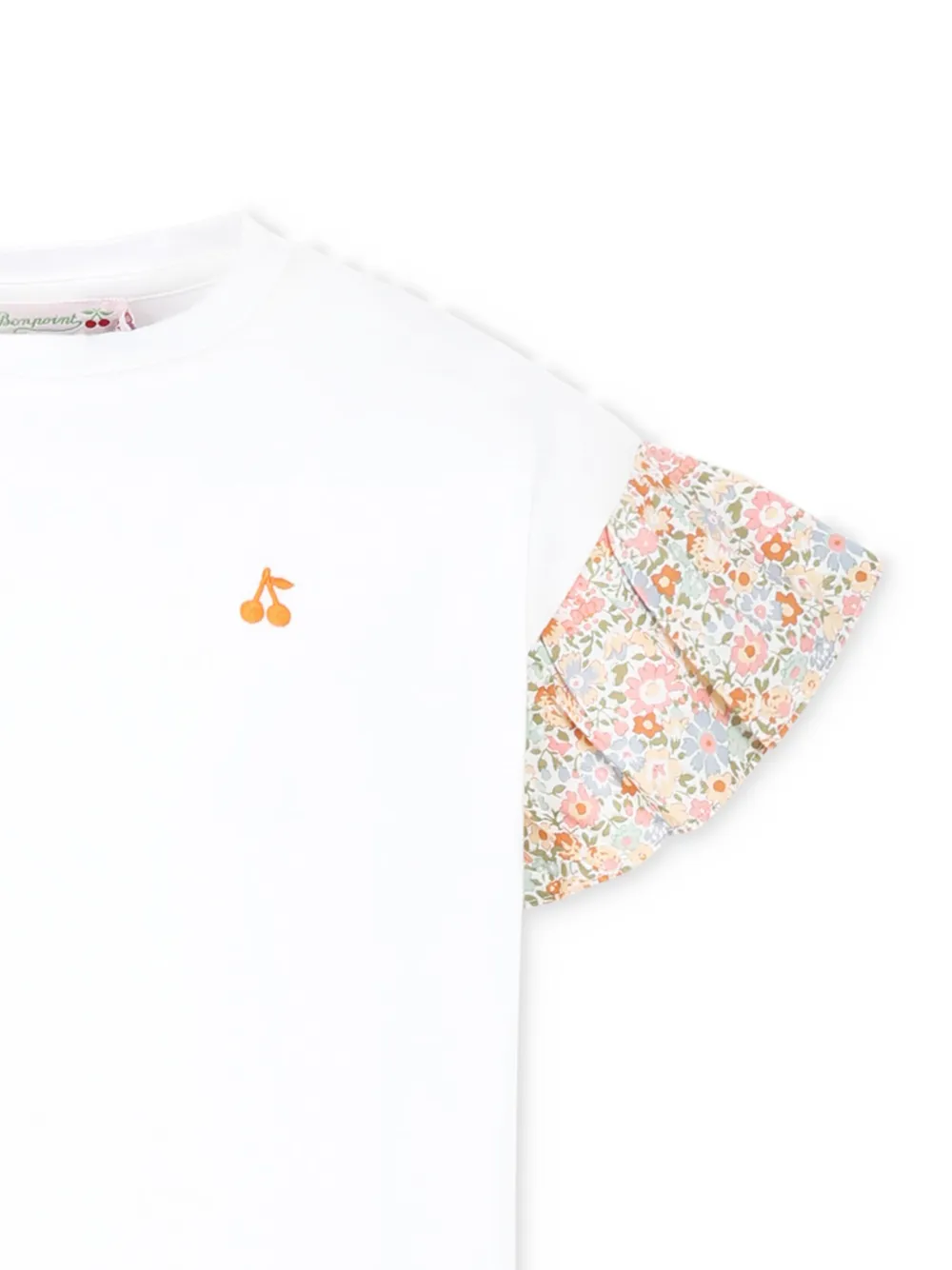 Shop Bonpoint Cotton T-shirt In Weiss
