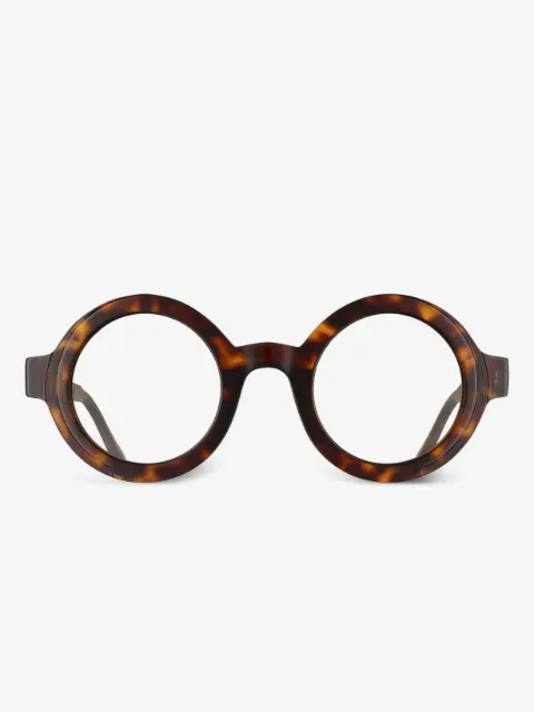 Massada Pierced Hemisphere round-frame glasses