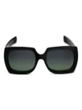 Oliver Goldsmith square-frame sunglasses - Black
