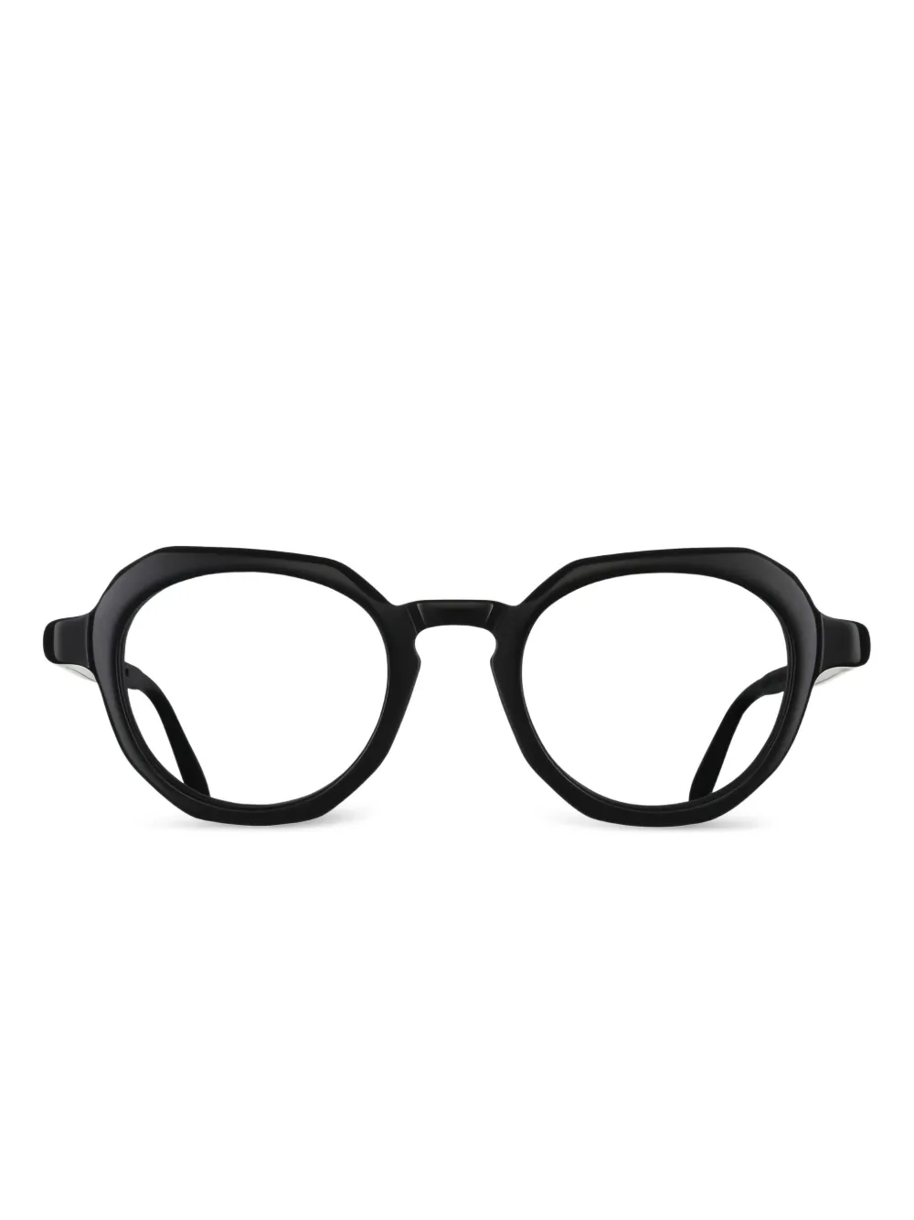 Massada geometric-frame glasses | Black | Image 1