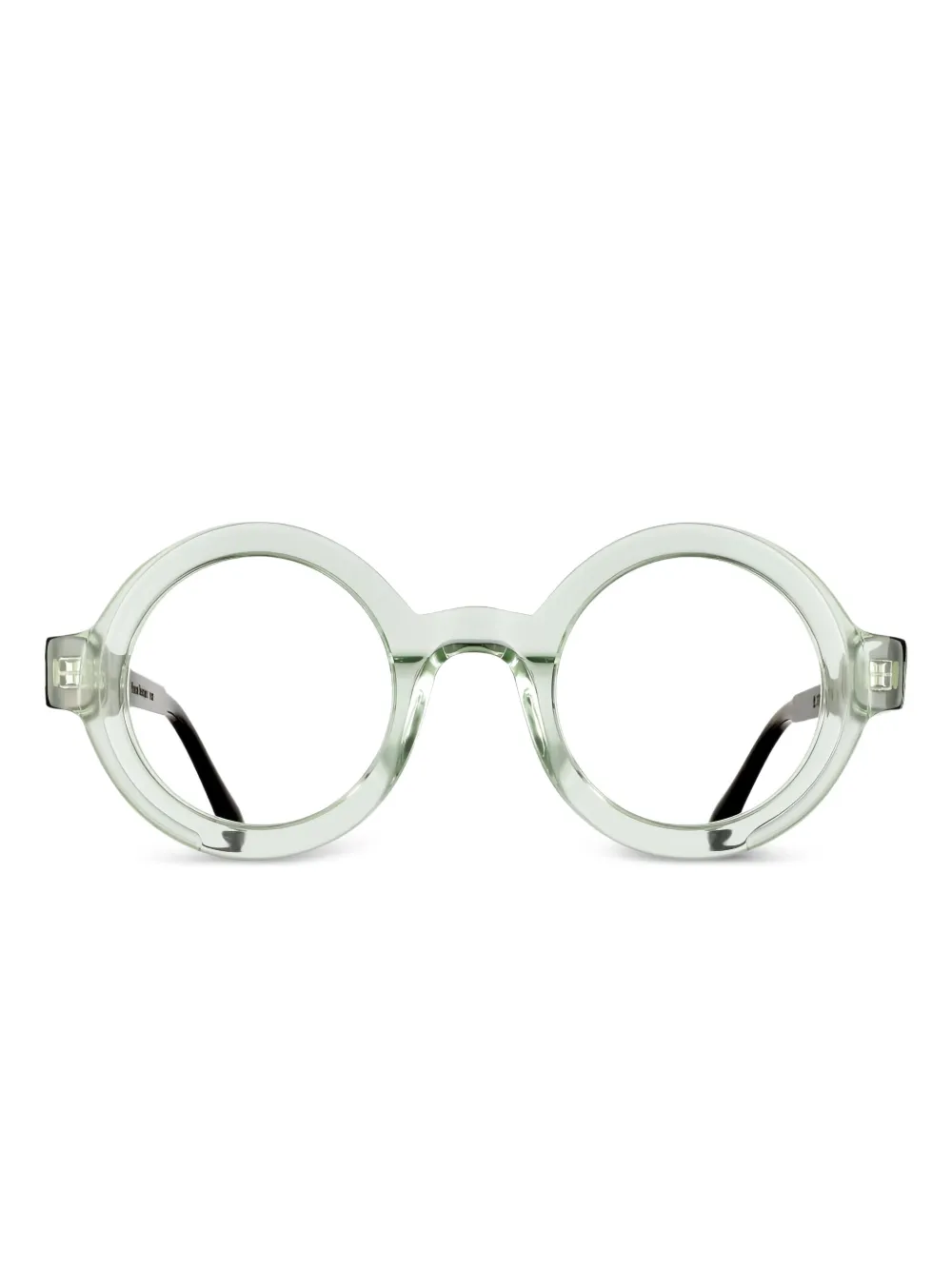 Massada lunettes de vue à monture ovale | vert | Image 1