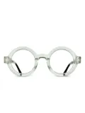 Massada oval-frame glasses - Green