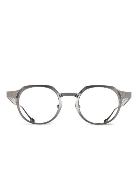 Massada White Circle glasses