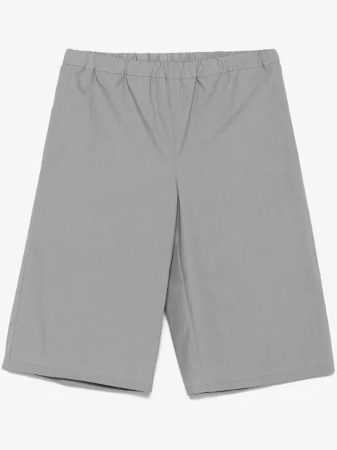 Rier waxed poplin shorts