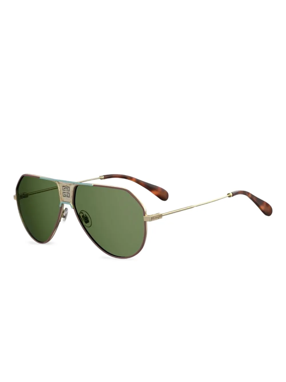 Givenchy Eyewear pilot-frame sunglasses | Gold | Image 1