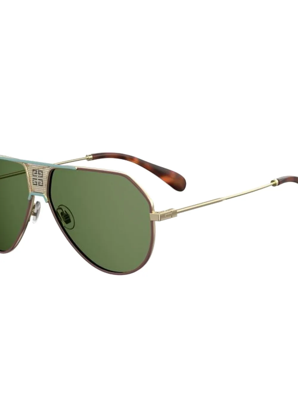 Givenchy Eyewear aviator-frame sunglasses - Goud