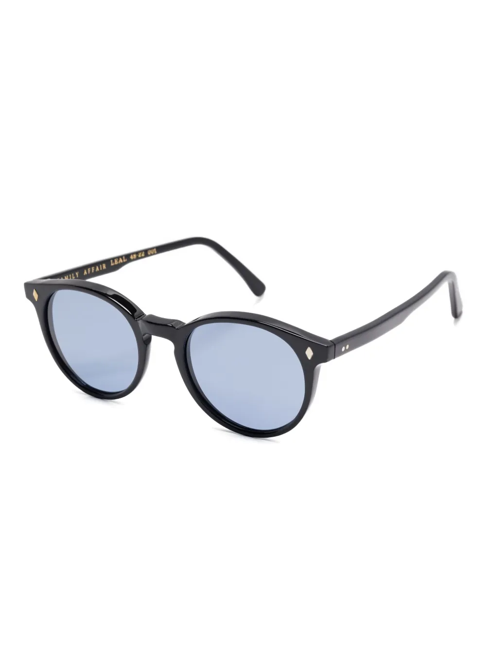 Family Affair Leal round-frame sunglasses Zwart