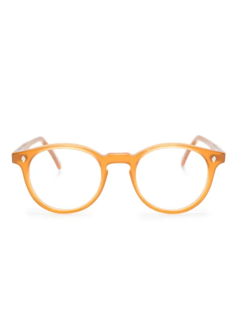 Family Affair Leal Honey round-frame glasses