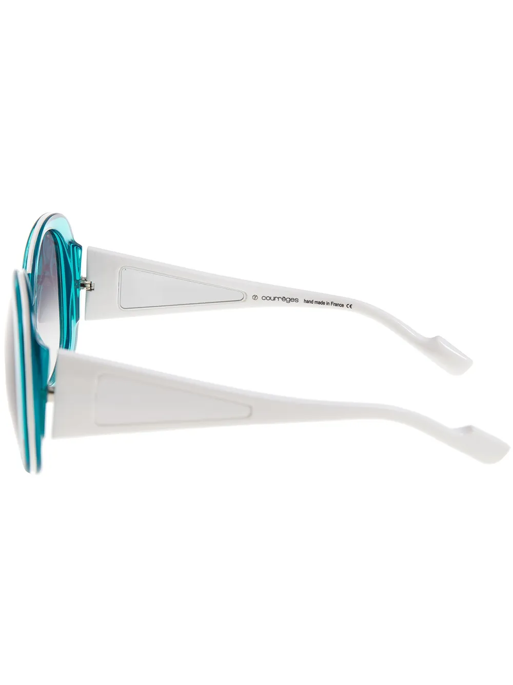 Courrèges Jackie O sunglasses MINT