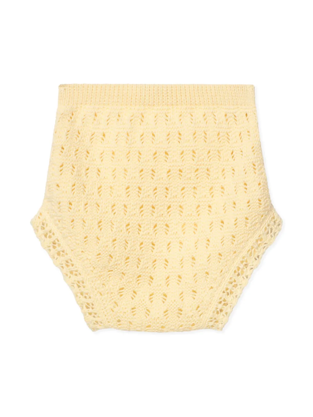 Paz Rodriguez Baby Girls Dress And Bloomers Set In 黄色
