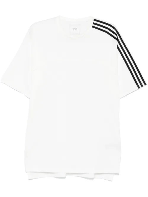 Y-3 t-shirt 3-Stripes - Blanc - Y-3 - Modalova