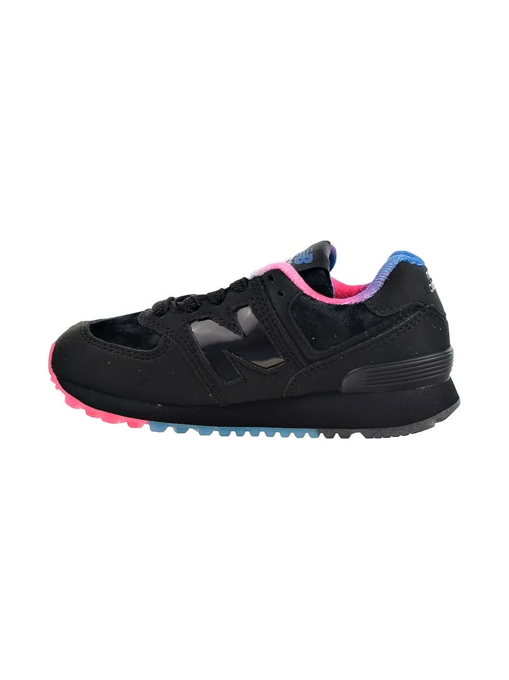 New Balance 574 "Pink Blue" sneakers Black