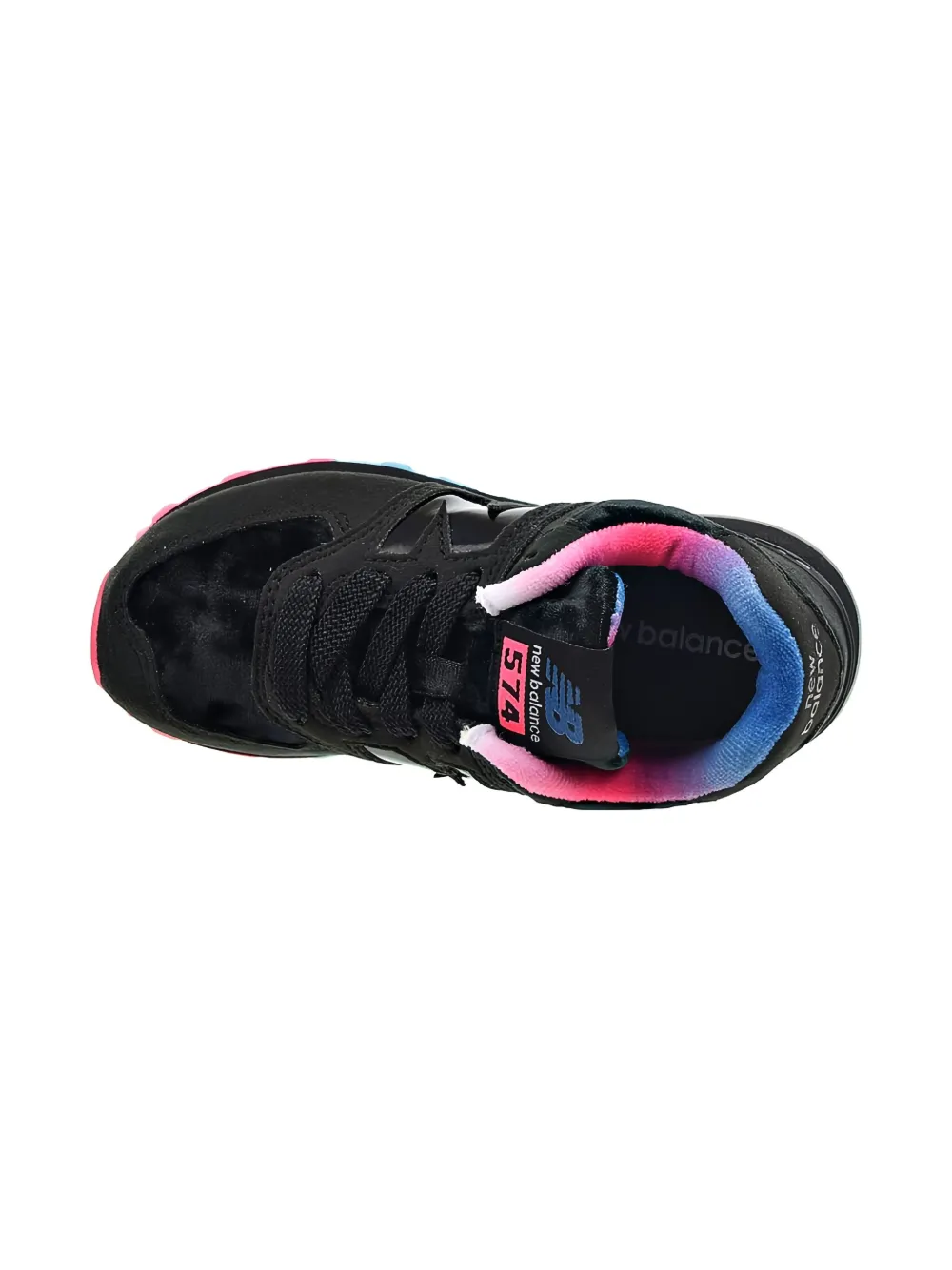 New Balance 574 "Pink Blue" sneakers Black