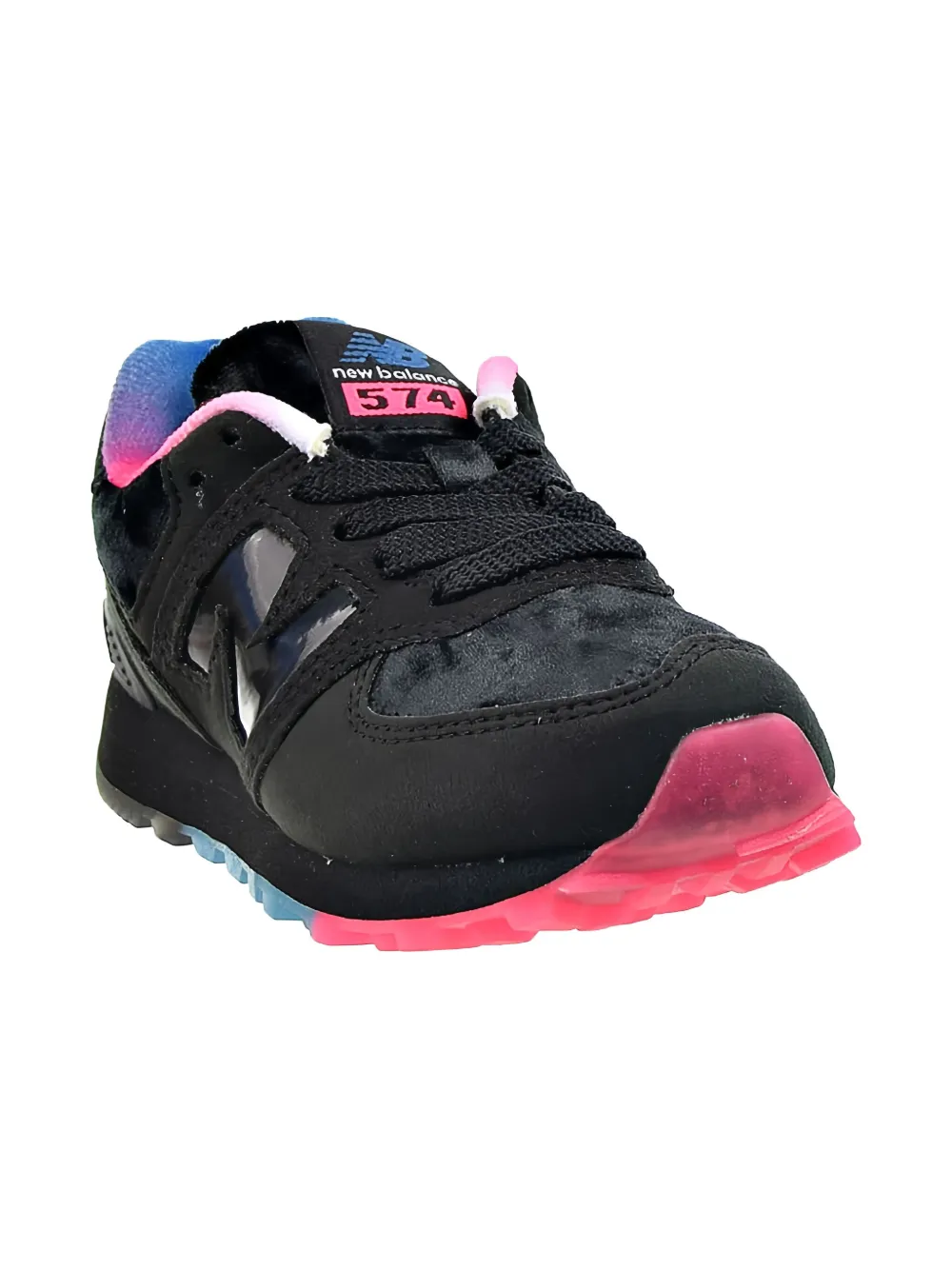 New Balance 574 "Pink Blue" sneakers Black