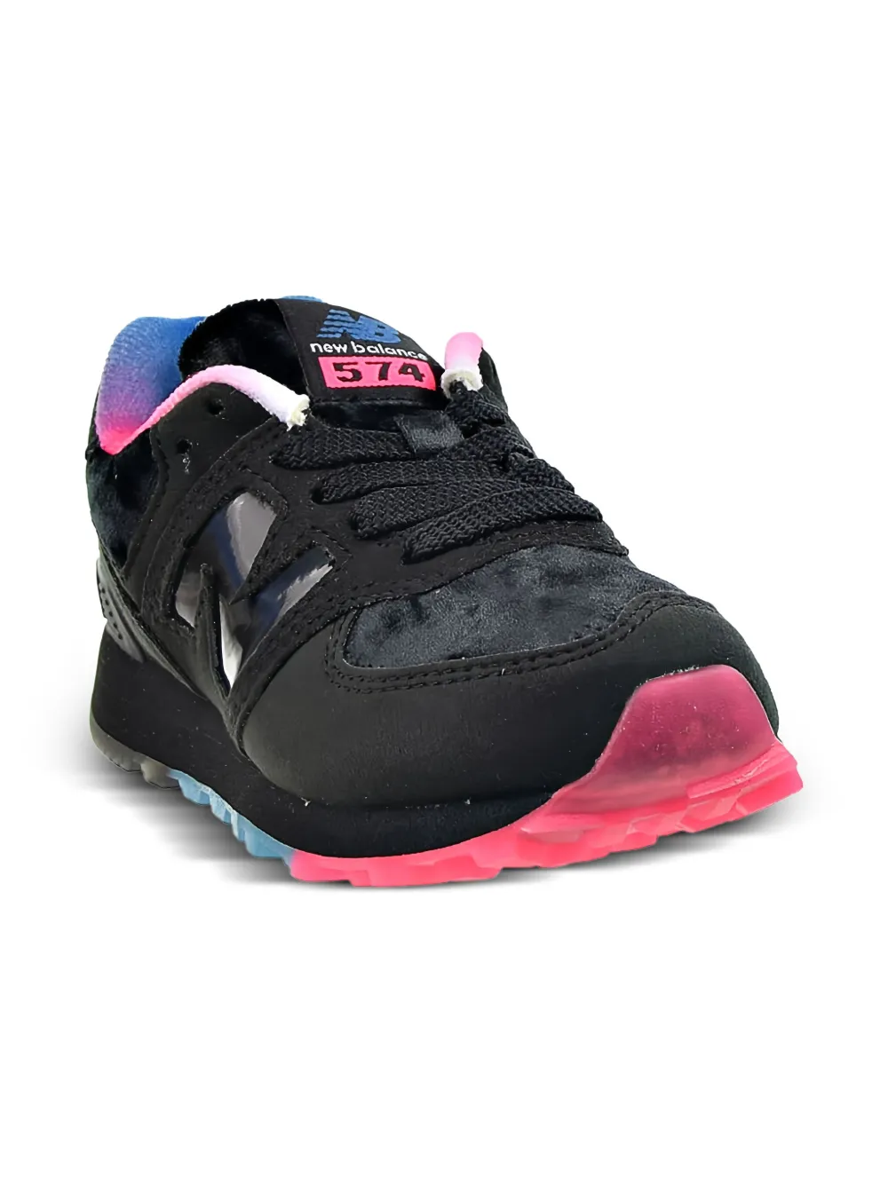 New Balance 574 Pink/Blue sneakers - Zwart