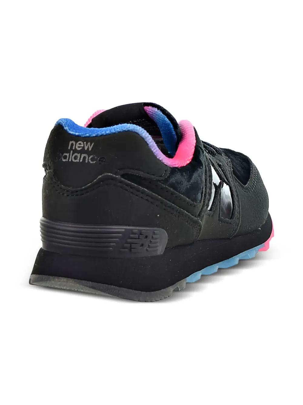 New Balance 574 "Pink Blue" sneakers Black