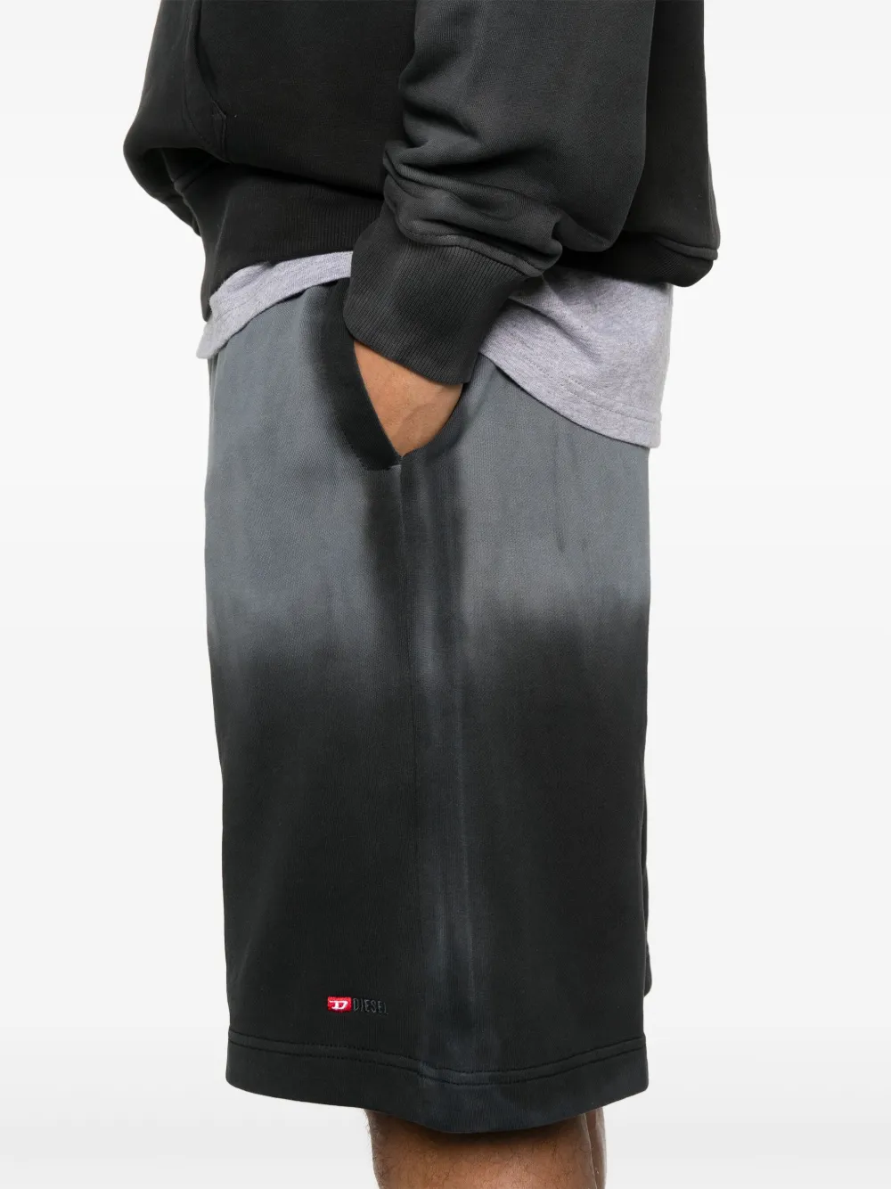 Diesel P-Crowne-R1 shorts Zwart