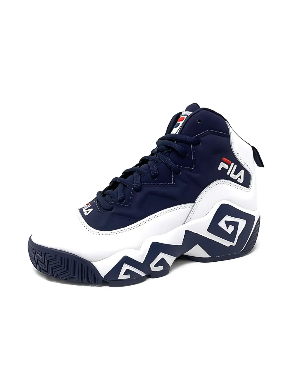 Fila Kids MB "White Navy Red" sneakers Wit