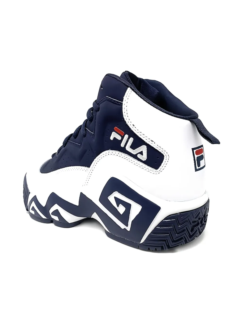 Fila Kids MB "White Navy Red" sneakers Wit