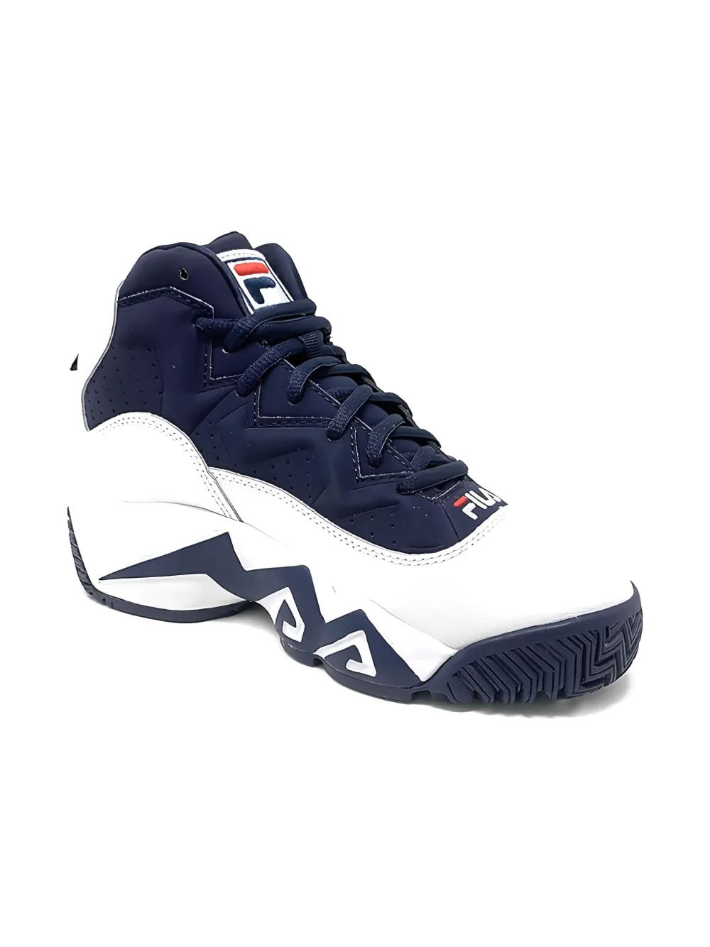 Fila Kids MB "White Navy Red" sneakers Wit