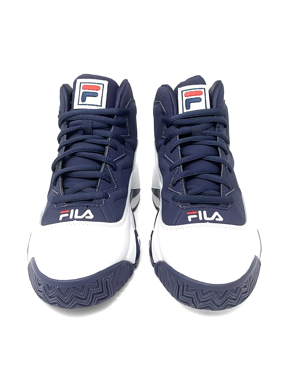 Fila Kids MB "White Navy Red" sneakers Wit