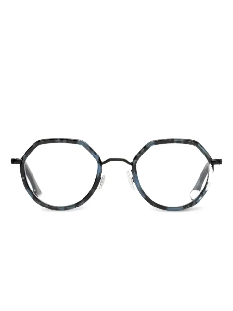 Very French Gangsters geometric-frame glasses