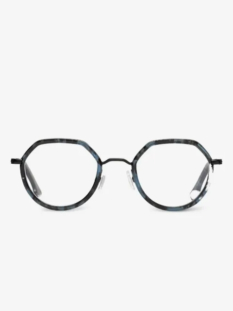 Very French Gangsters geometric-frame glasses