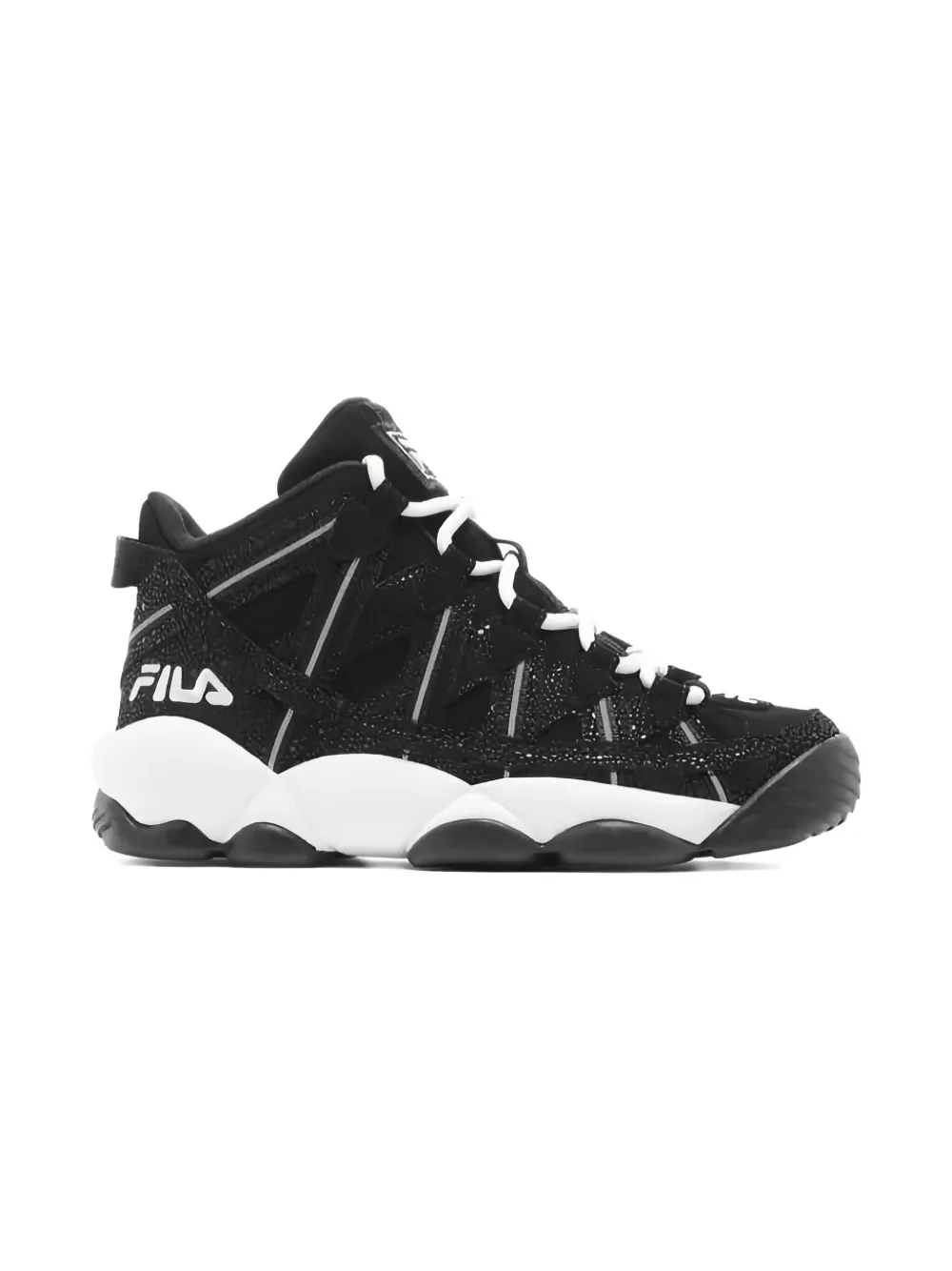 Fila Kids Stackhouse Spaghetti "Black White Black" sneakers Zwart