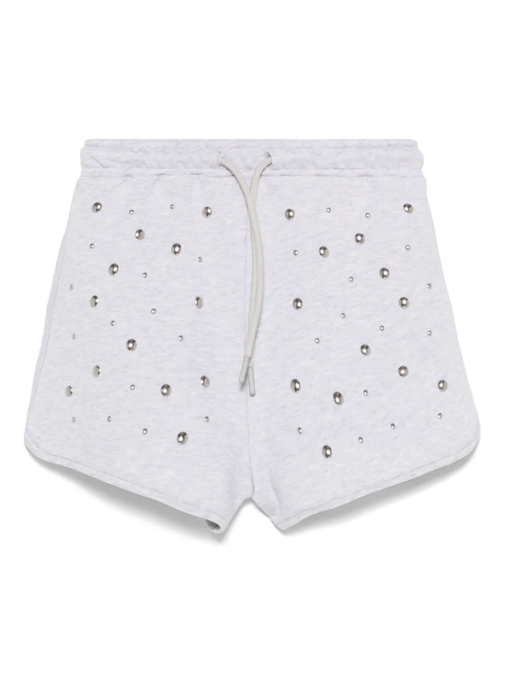 MSGM Kids Shorts met studs Grijs