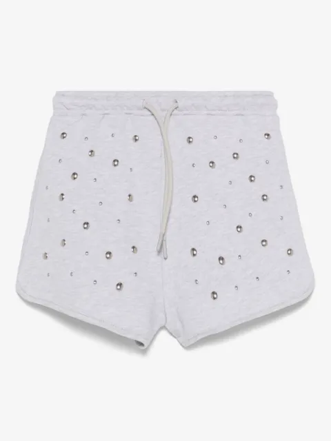 MSGM Kids studded shorts