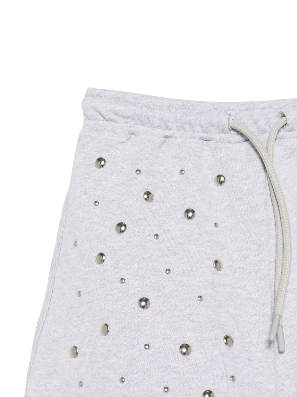 MSGM Kids Shorts met studs Grijs