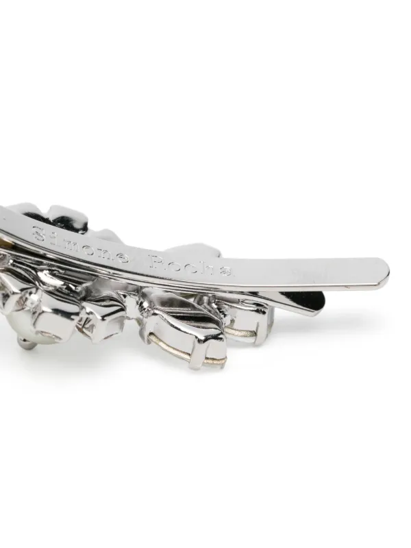 Simone Rocha Daisy Floret Hair Clip | Silver | FARFETCH