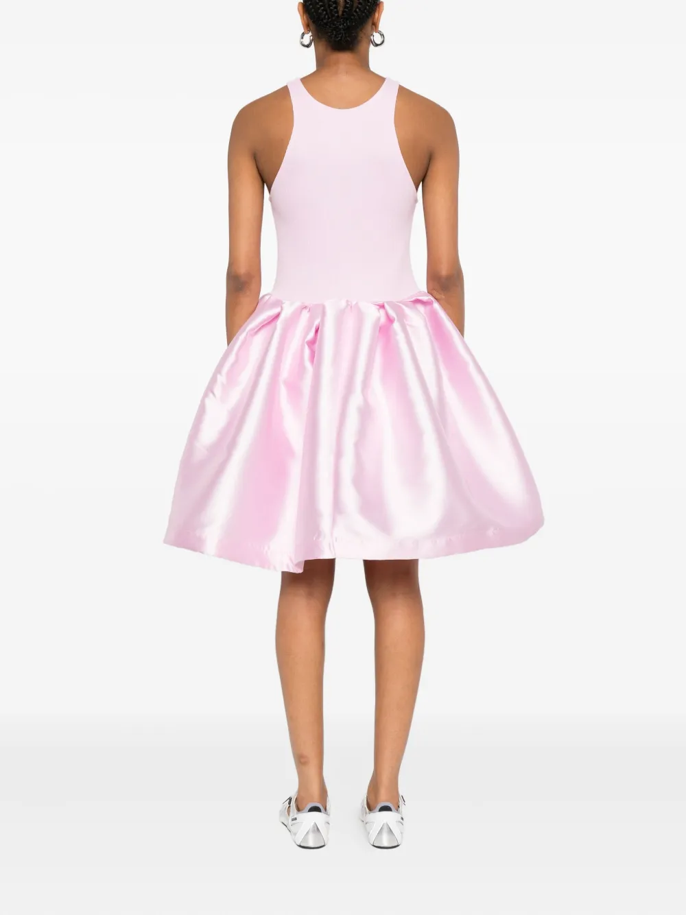 Marques'Almeida Flared mini-jurk Roze
