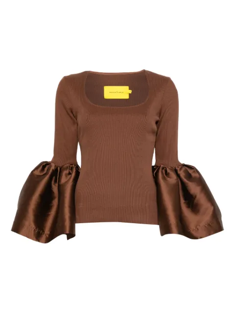 Marques'Almeida Mikado blouse 
