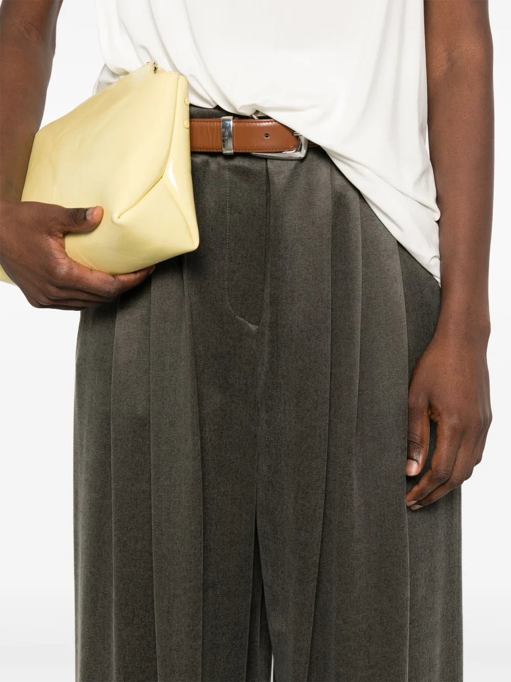 Giorgio Armani Pantalon Groen