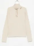 Marni turtleneck sweater - Neutrals