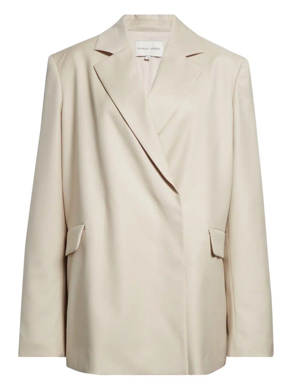 LouLou de Saison notched-lapel blazer | Neutrals | Image 1