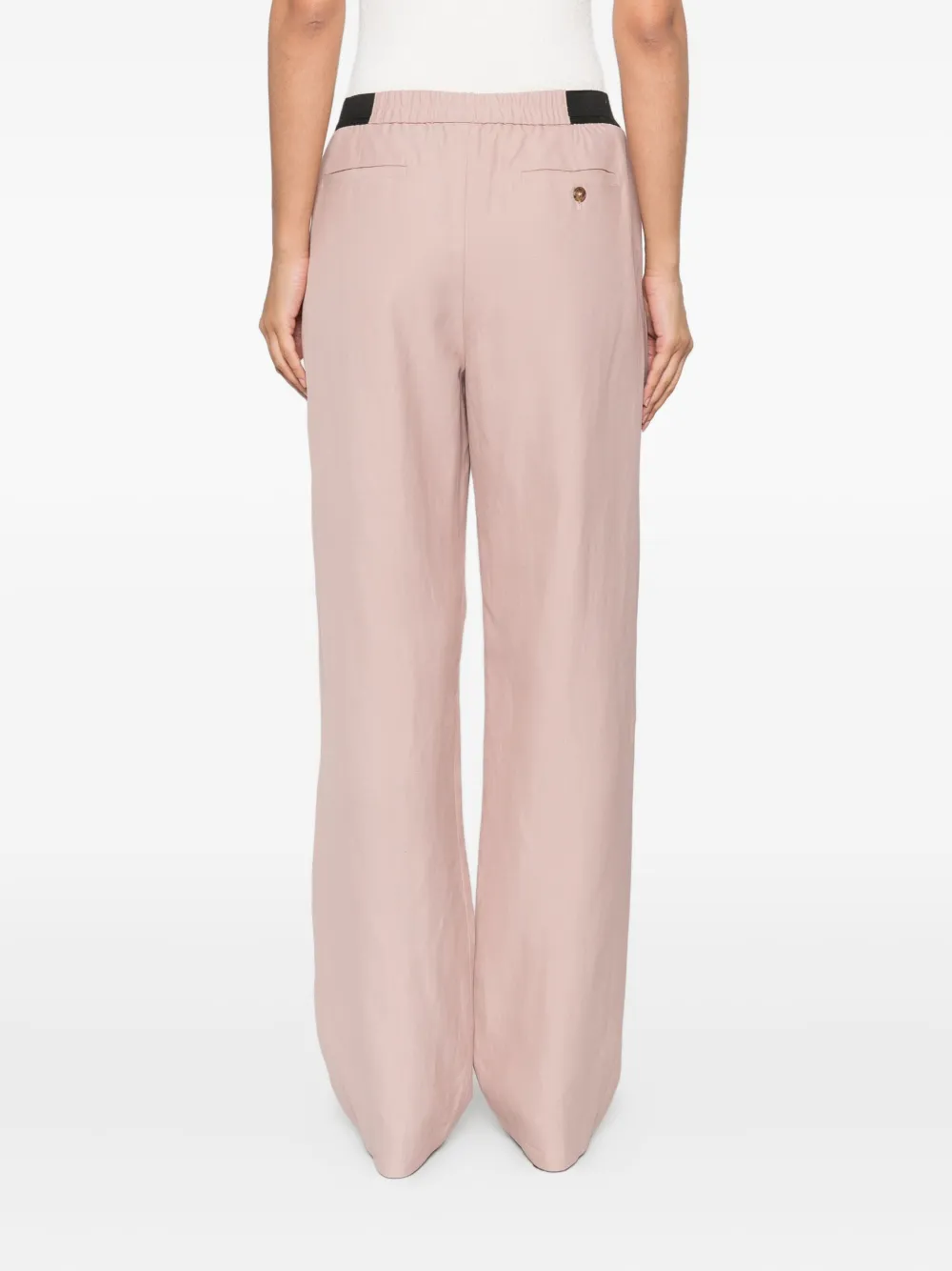 LouLou de Saison pleated trousers Roze