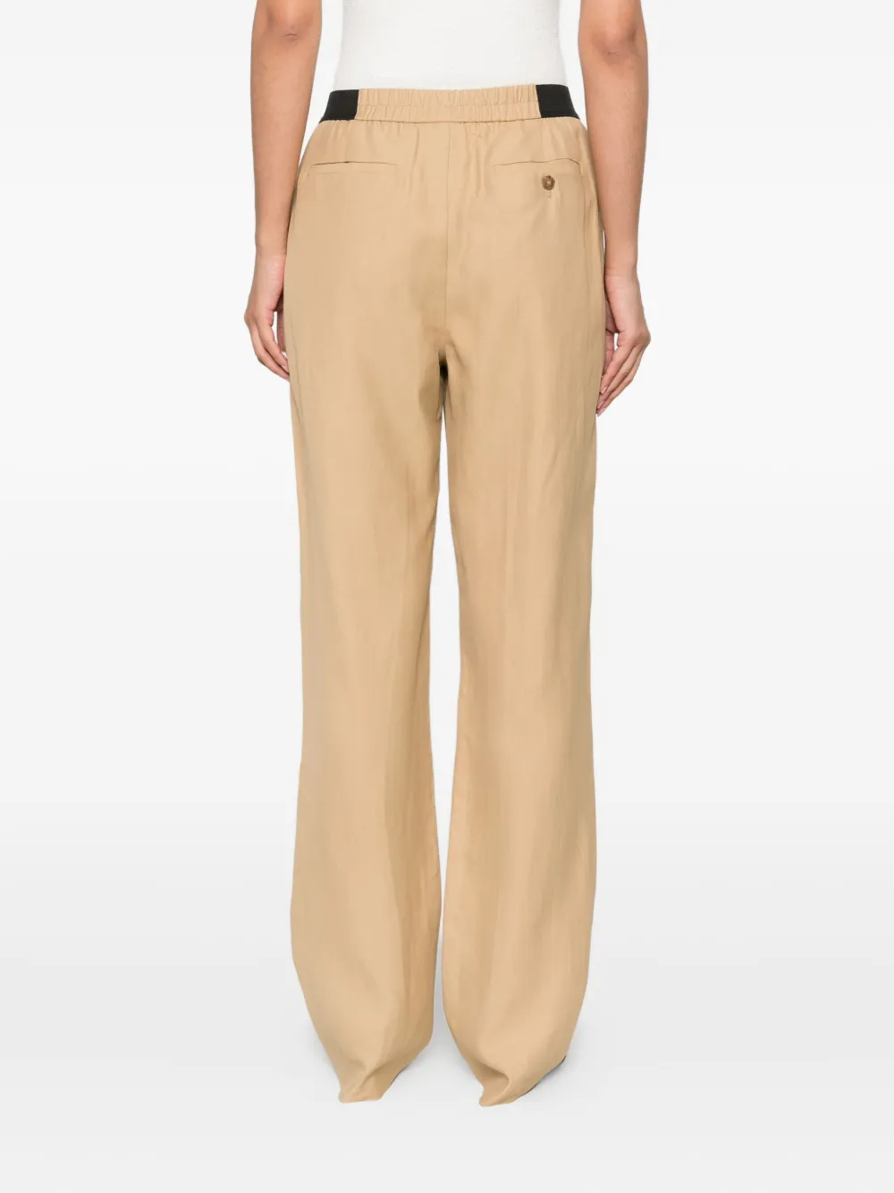 LouLou de Saison straight-leg trousers Beige