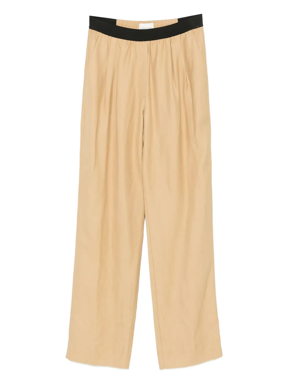 LouLou de Saison straight-leg trousers Beige