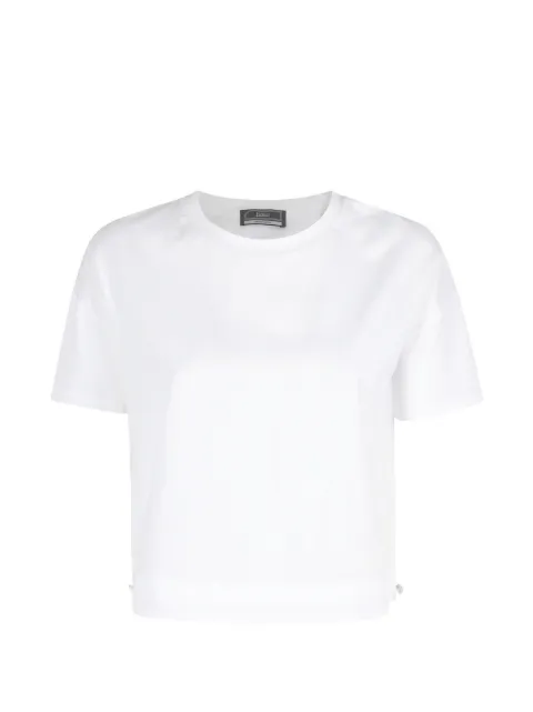 Herno drawstring-hem T-shirt