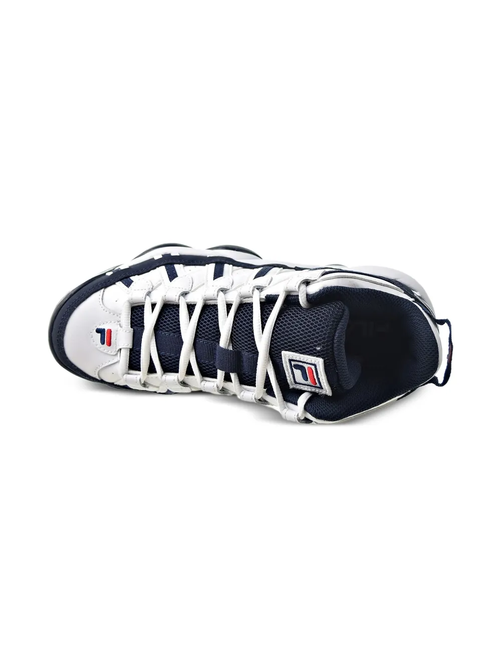 Fila Kids Stackhouse Spaghetti "White Navy Red" sneakers Wit