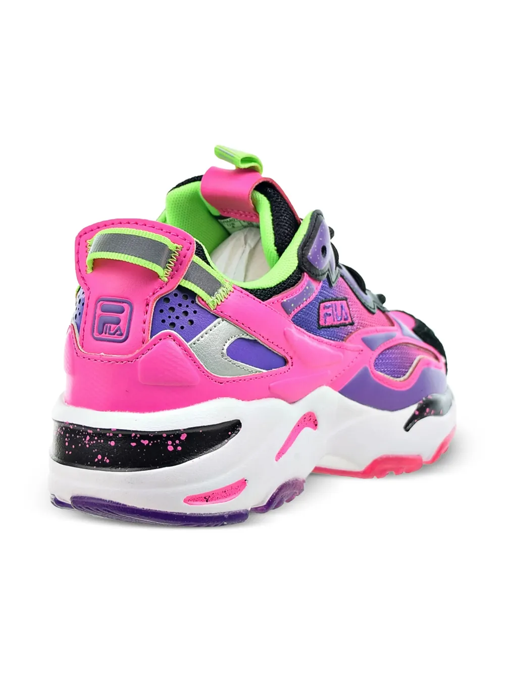 Fila Kids Ray Tracer Apex "Pink Glow White Purple" sneakers Roze