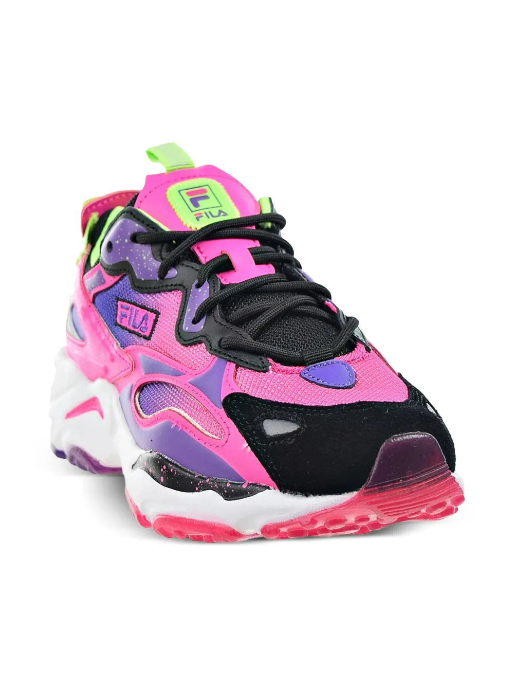 Fila Kids Ray Tracer Apex "Pink Glow White Purple" sneakers Roze