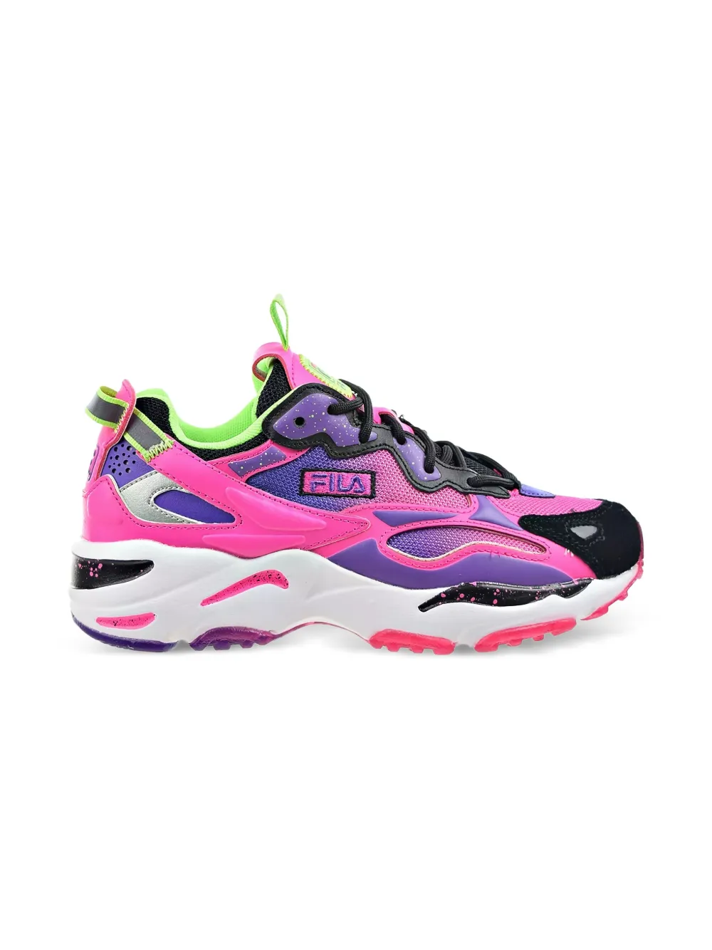 Fila Kids Ray Tracer Apex "Pink Glow White Purple" sneakers Roze
