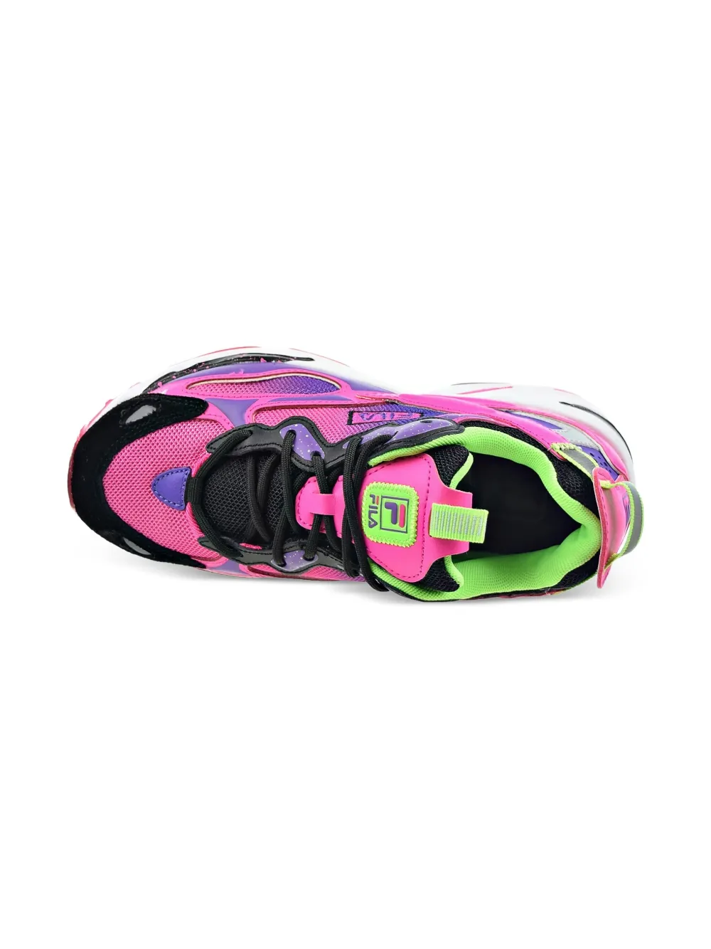 Fila Kids Ray Tracer Apex "Pink Glow White Purple" sneakers Roze
