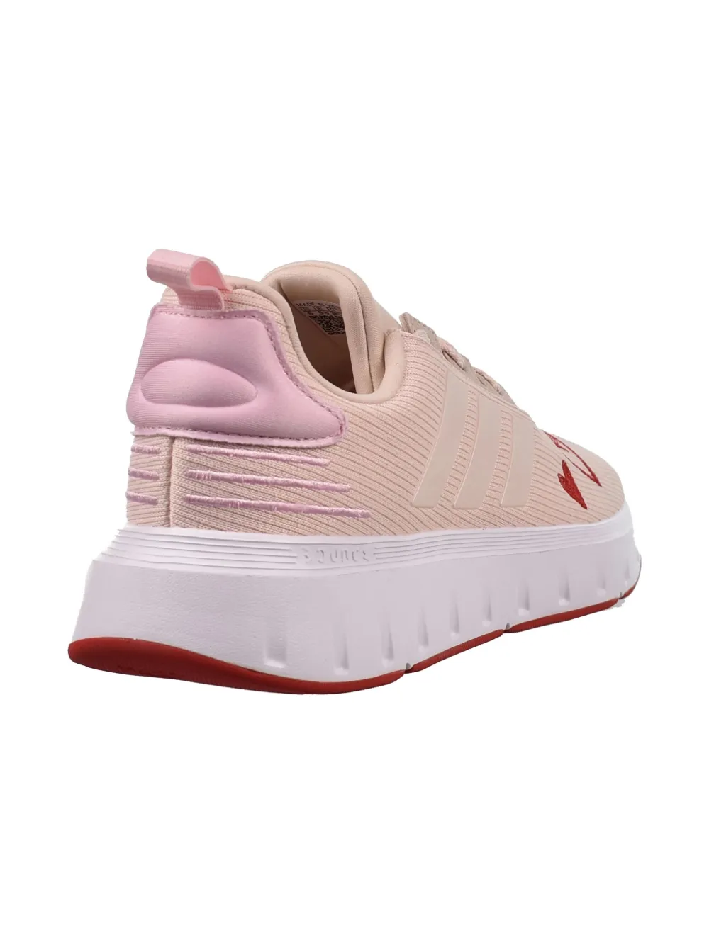 adidas Kids Swift Run 23 Hearts "Pink-Red" sneakers